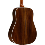Martin D28 'Standard Series' Acoustic Guitar Natural With Aging Toner back view