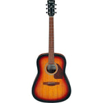 Ibanez PF54OVH Acoustic Guitar - Open Pore Vintage Sunburst Top 5