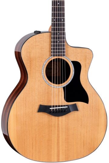 Taylor 214ce Plus Acoustic Electric Guitar Natural with AeroCase
