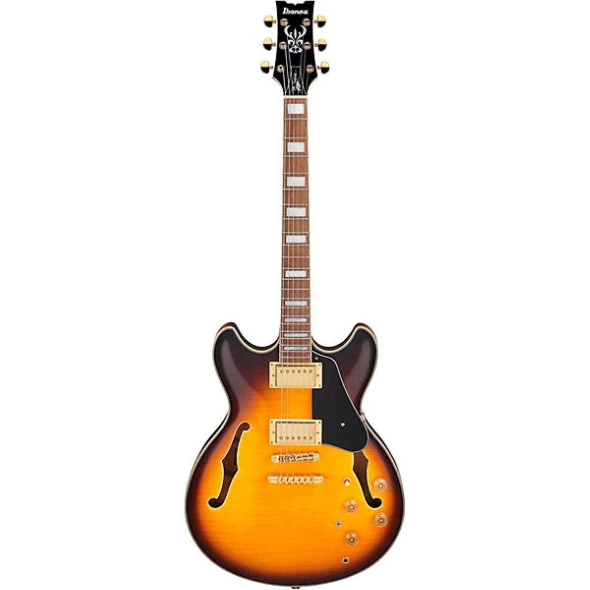 Ibanez JSM10EMTTB John Scofield Signature  Electric Guitar - Two-Tone Burst 5