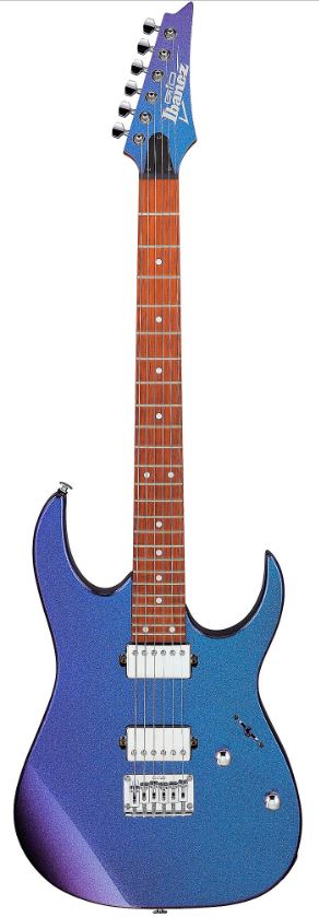 Ibanez GRG121SPBMC Electric Guitar - Blue Metal Chameleon 4