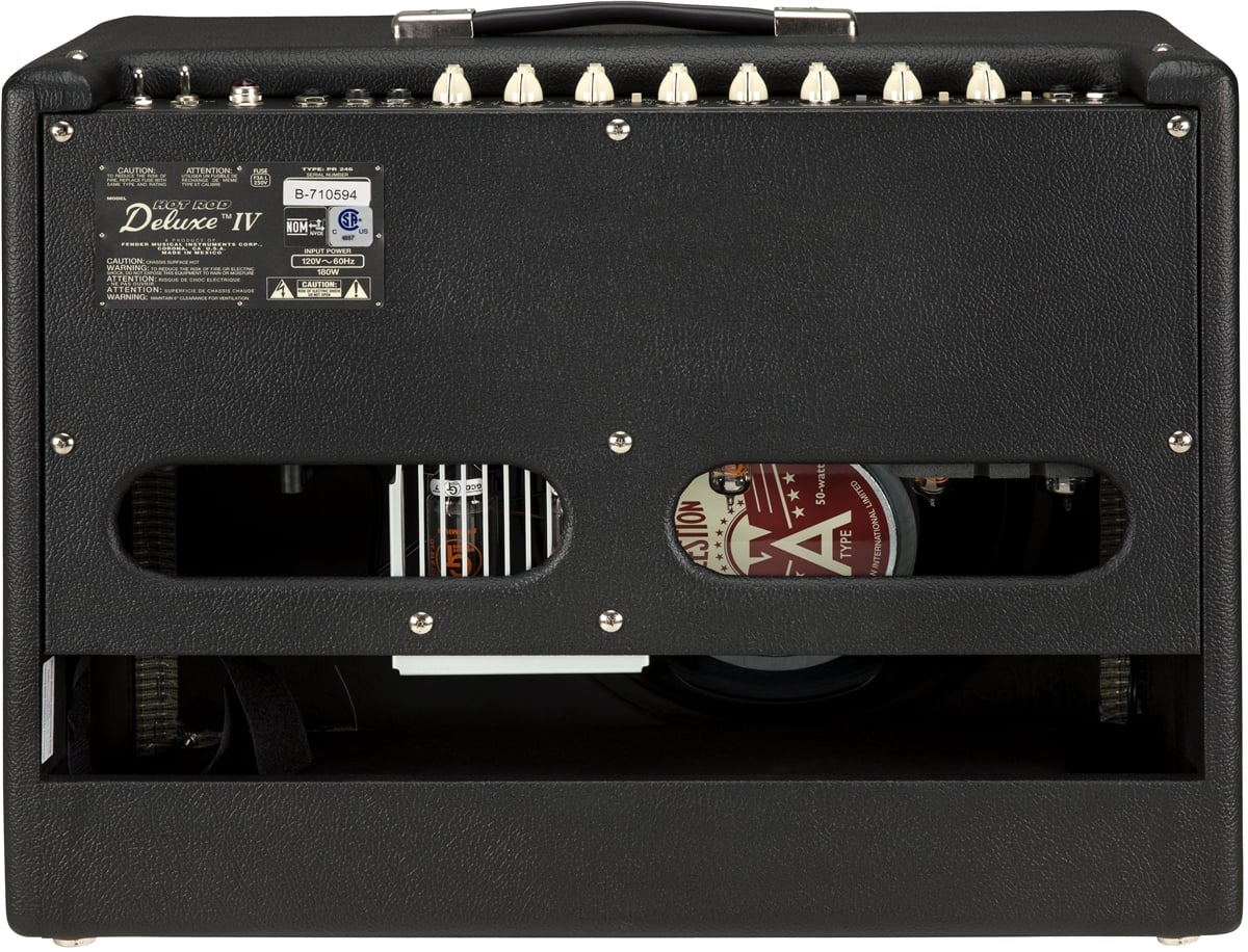 Fender Hot Rod Deluxe IV Tube Amplifier - Black 2