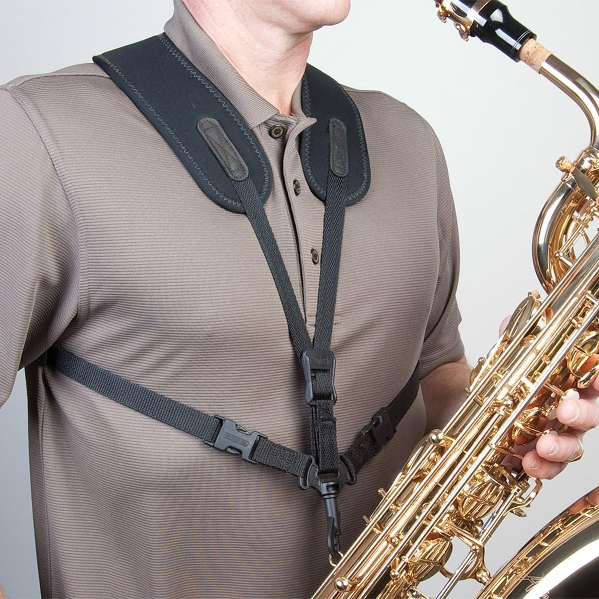 Neotech Sax Super Harness Regular Size - Black With Swivel Hook 3