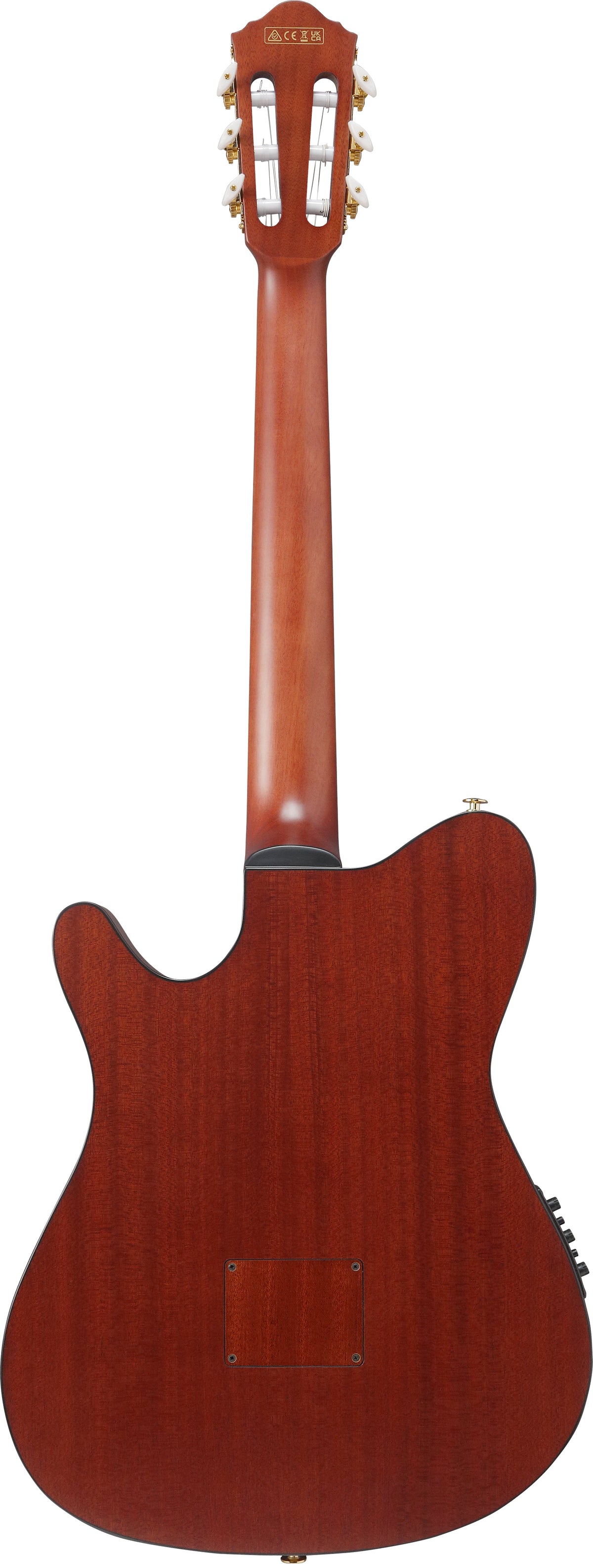 Ibanez FRH20SMNTCL Acoustic Electric Guitar - Tobacco Burst Low Gloss 6