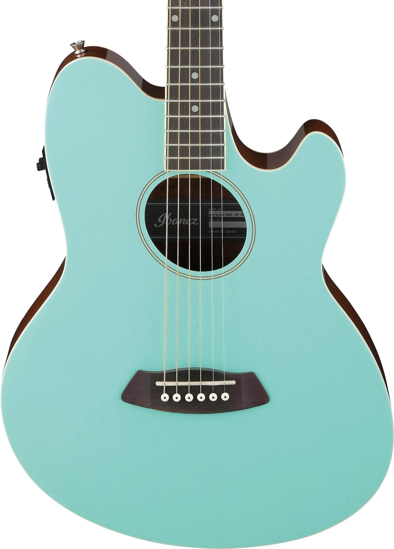 Ibanez TCY10ESFH Talman Acoustic Electric Sea Foam Green No Case