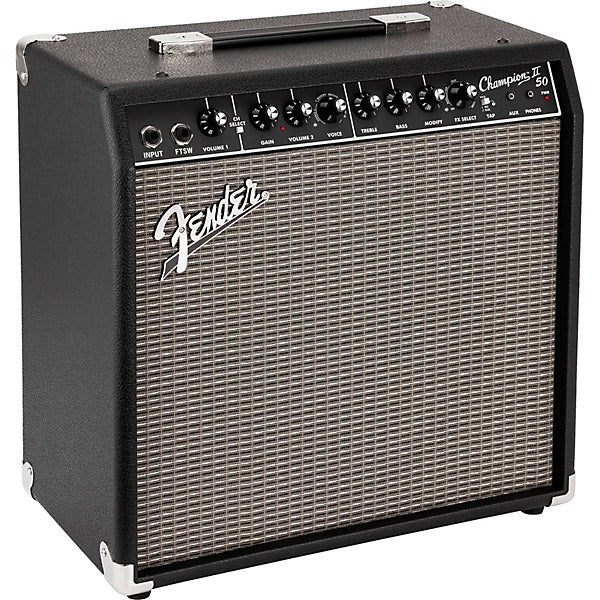 Fender Champion II 50 Combo Guitar Amplifier - Black 4