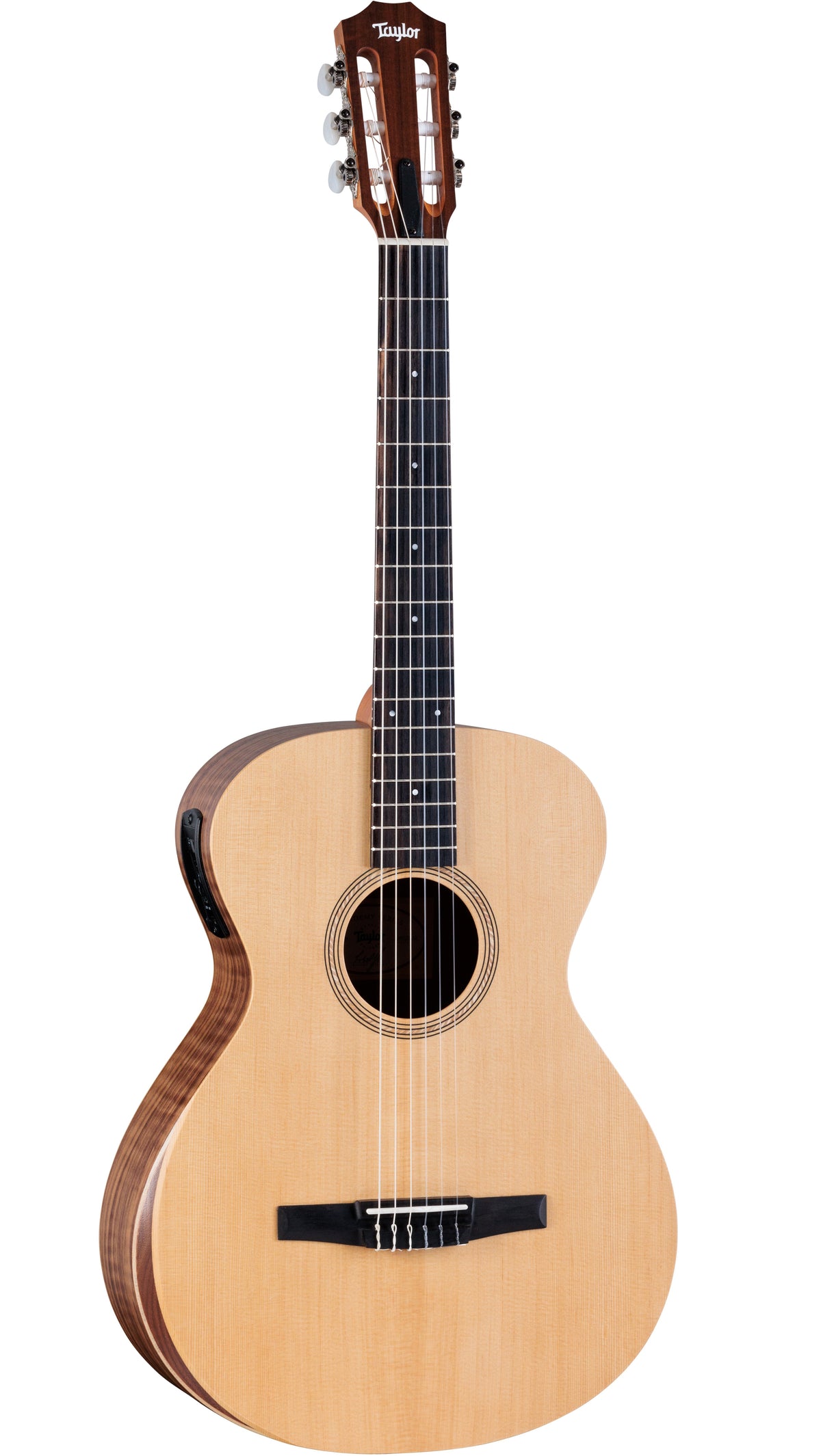 Taylor Academy 12e-N Nylon String Acoustic Electric Guitar - Natural 6