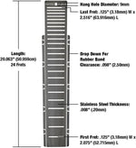 Music Nomad Fret Shield Fretboard Protector - For 25.5\" Scale 2