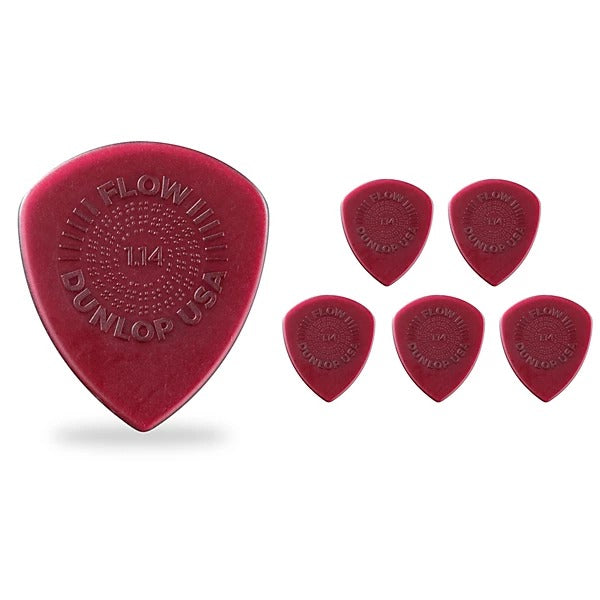 Dunlop 549P1.14 Flow Standard Grip - 1.14mm (6 Pack) 2