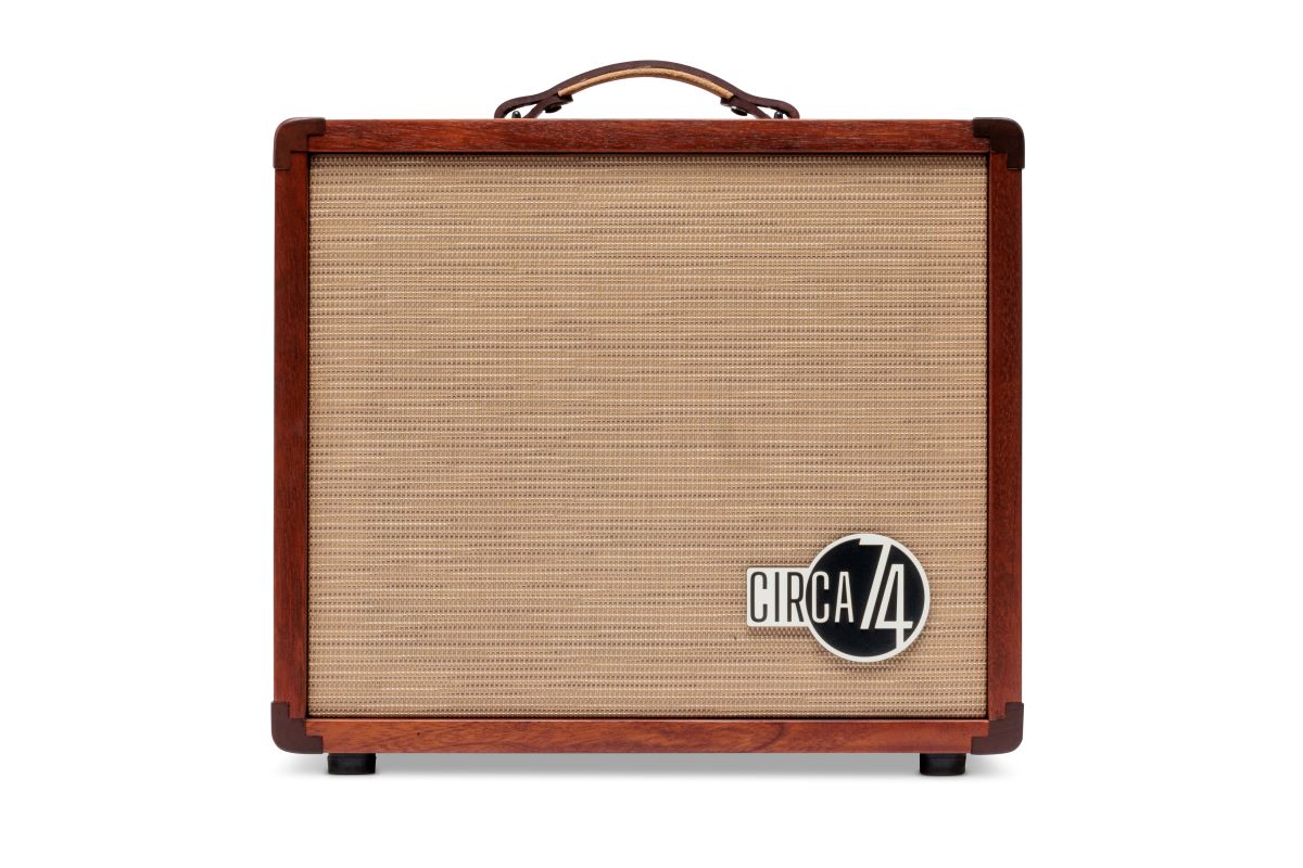 Taylor Circa74 Mahogany Acoustic and Vocal Amplifier front view with speaker grille