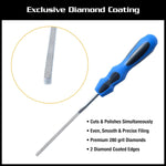 MusicNomad MN830 Diamond Coated Fret End Dressing File 2