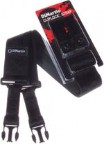 DiMarzio 2\" ClipLock Guitar Strap - Black Nylon