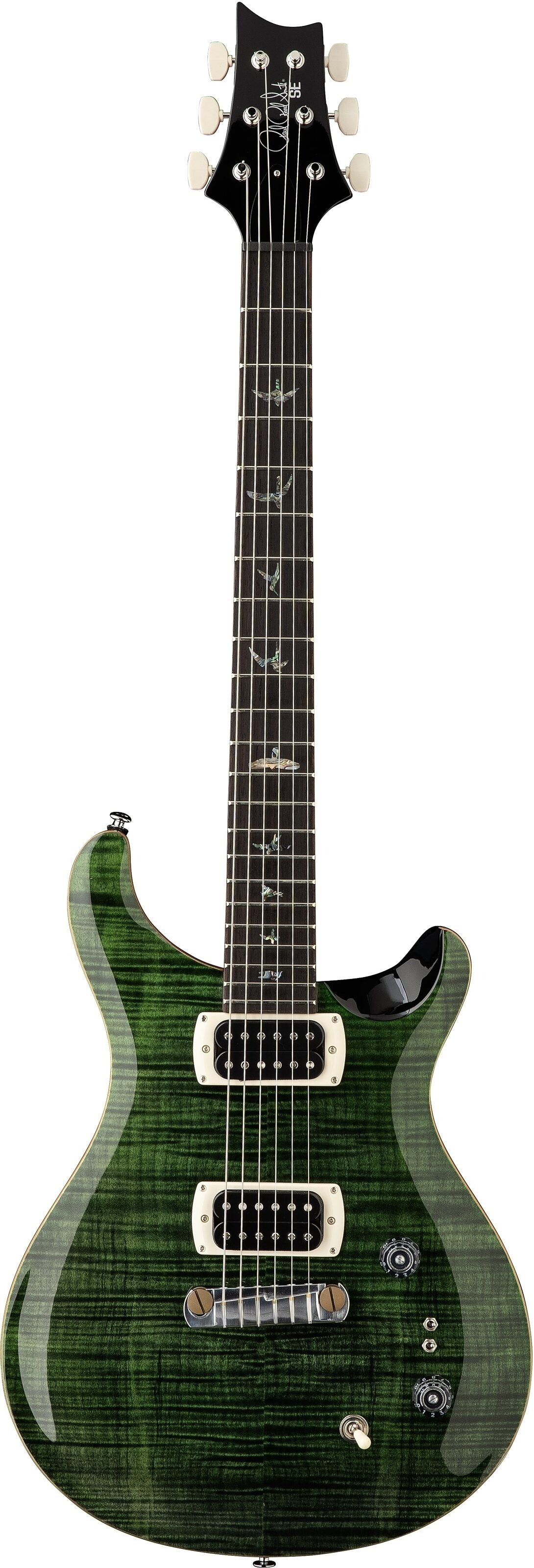 ギター PRS SE Custom24 Quilt Rub PRS SE Custom 24 Quilt Electric Guitar - Teal Black – George's Music