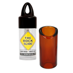 The Rock Slide Amber Glass Guitar Slide - Medium 3