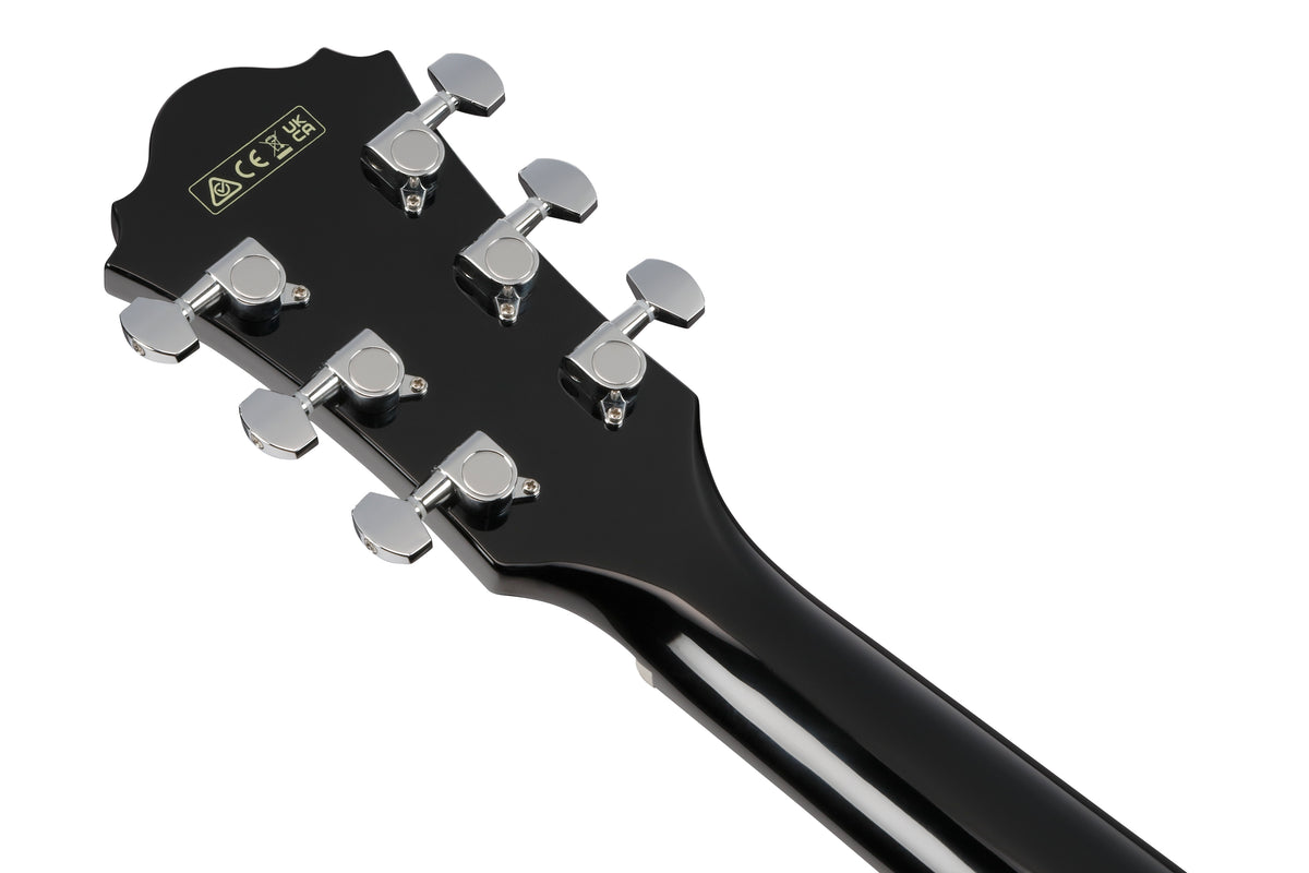 Ibanez AE170TBK Acoustic Electric Guitar - Transparent Black High Gloss 3