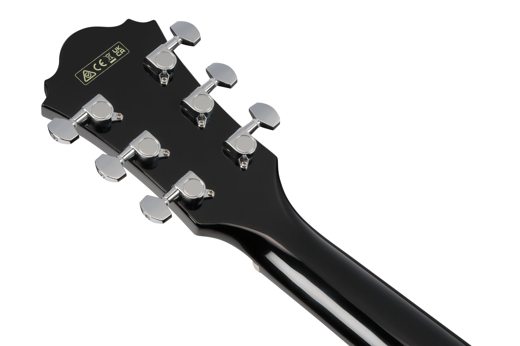 Ibanez AE170TBK Acoustic Electric Guitar - Transparent Black High Gloss 3