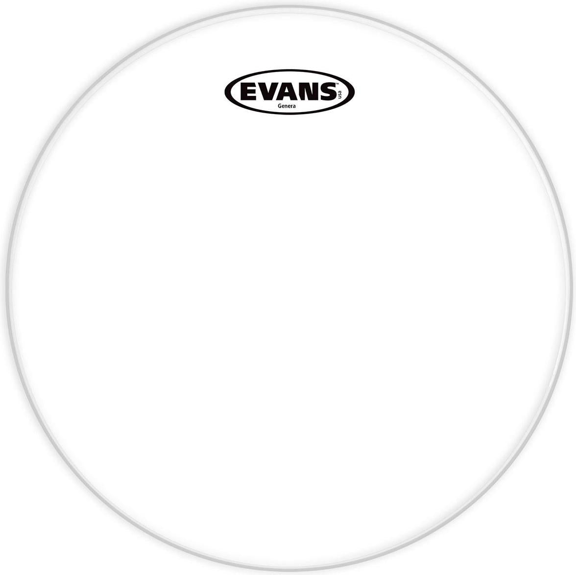 Evans 14\" TT14GR Clear Genera Resonant Drum Head
