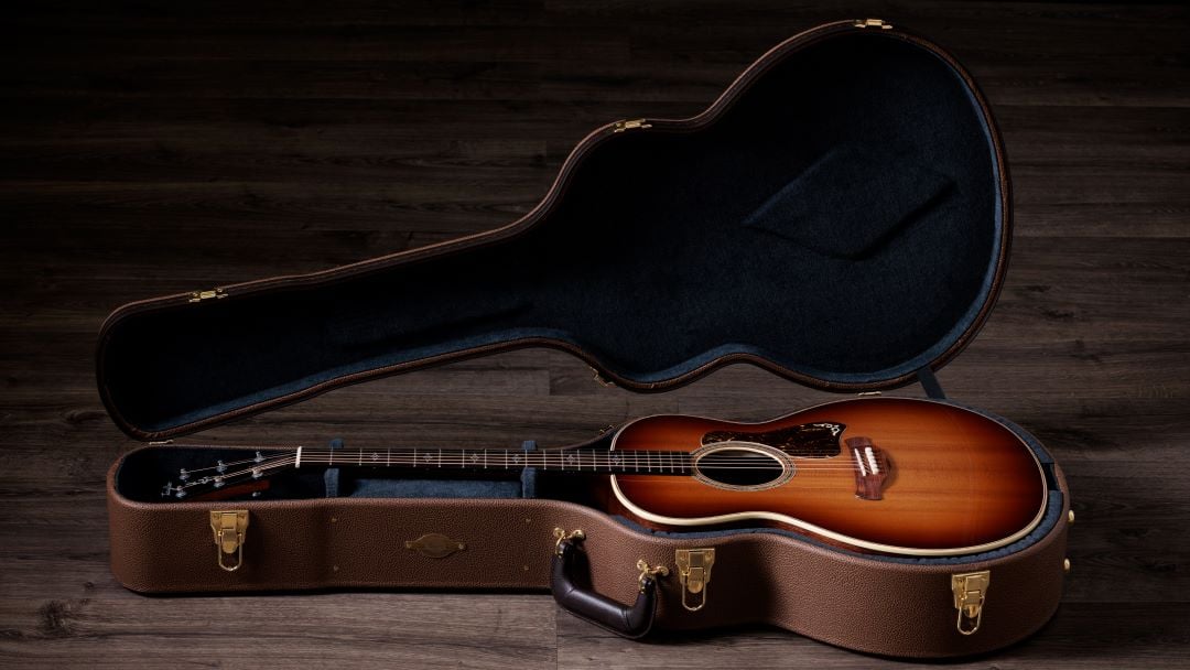 Taylor Gold Label 814e Acoustic Electric Guitar Sunburst 4