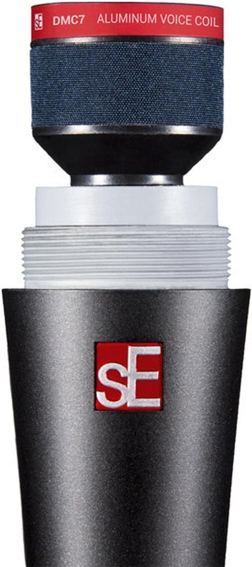 sE Electronics V7 Supercardioid Dynamic Handheld Microphone - Black 3