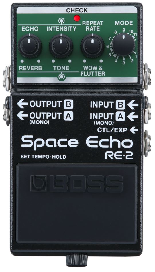 Boss RE-2 Space Echo Effects Pedal