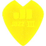 Dunlop Kirk Hammett Jazz III Picks Yellow Glitter - 6 Pack 2