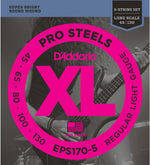 D'Addario EPS170-5 5-String Bass Strings (.45-.130)