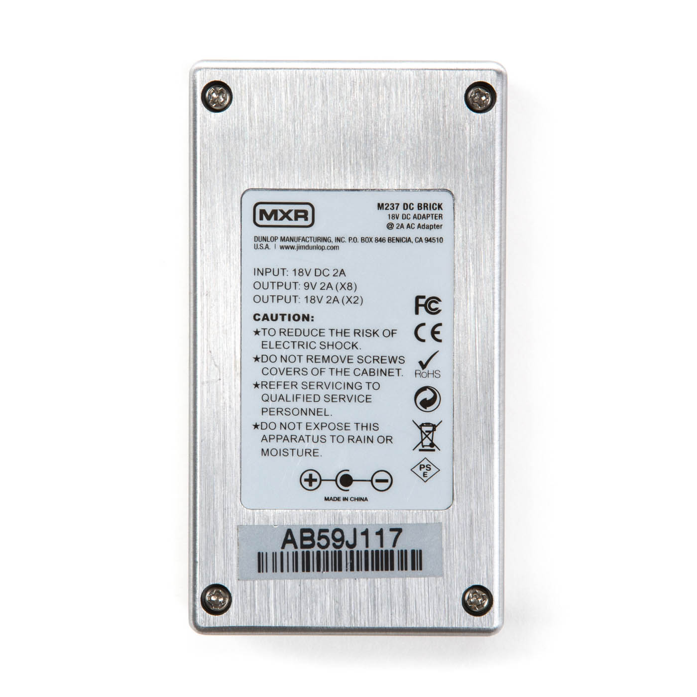 MXR M237 DC Brick Power Supply 6