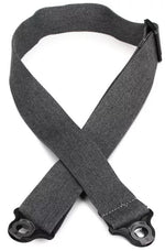 D'addario 50BAL09 50MM Guitar Strap Auto Lock Metal Grey