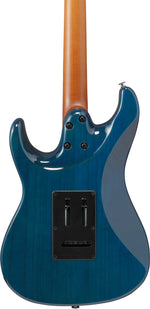 Ibanez AZ22S1FTXB AZ Standard Electric Guitar - Transparent Turquoise Burst 4