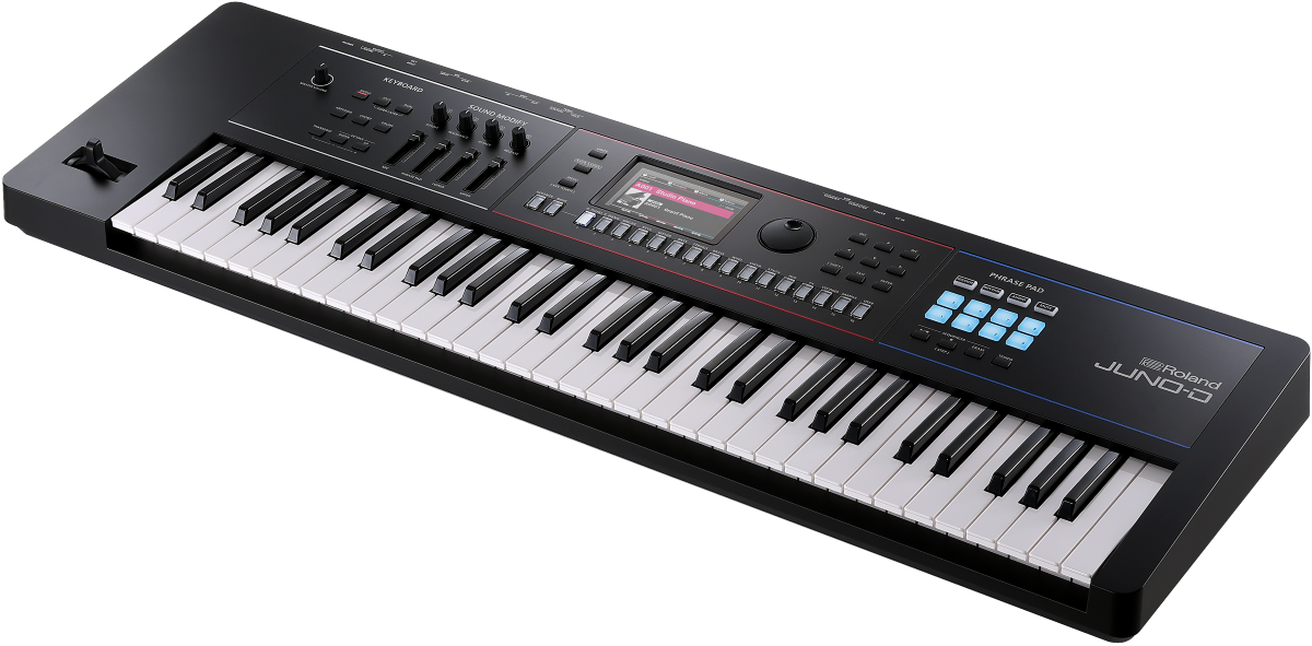 Roland JUNO-D6 Keyboard Synthesizer - 61 Keys With Velocity 2