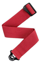 D'Addario PWSAL401 Poly Pro Auto Lock Strap (Red)
