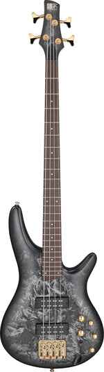 Ibanez SR300EDXBZM Standard Bass Guitar - Black Ice Frozen Matte 7