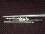 Used H.N. White 'King' Master Model Bb Cornet - Matte Silver-Plate 7