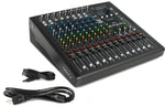 Mackie Onyx12 12-Channel Premium Analog Mixer - With Multi-Track USB and Bluetooth 5
