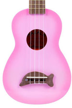 Kala Makala 'Dolphin' Soprano Ukulele - Pink Burst