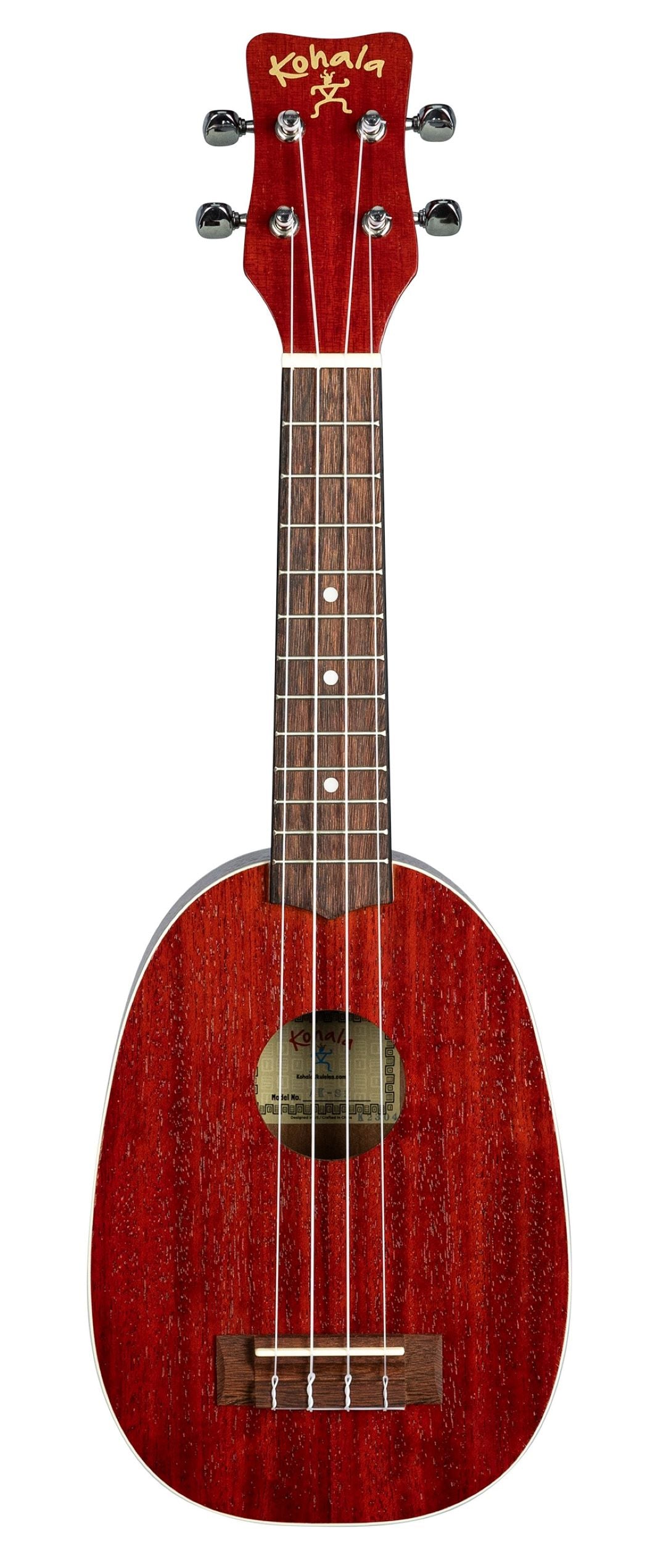 Kohala AK-SP Mahogany Pineapple Ukulele - Soprano 4