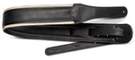 Taylor 4127-25 American Dream Leather Strap (Black With White Trim)