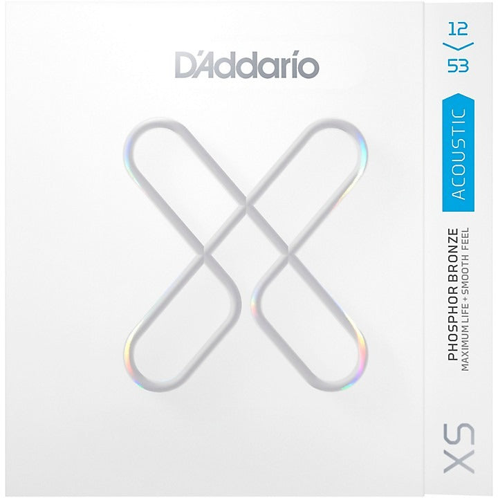D'Addario XSAPB1253 XS Acoustic String Set Phosphor Bronze Light