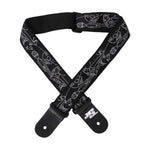 Planet Waves Joe Satriani Guitar Strap Silver Sketches