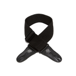Lock-It Straps 3\" Poly Pro Guitar Strap - Black