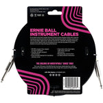 Ernie Ball Classic Instrument Cable Straight/Straight 20ft - Black 2