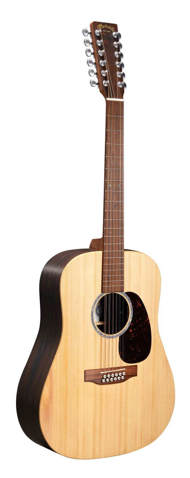 Martin D-X2E 12-String Acoustic Electric Guitar - Brazilian Rosewood 4