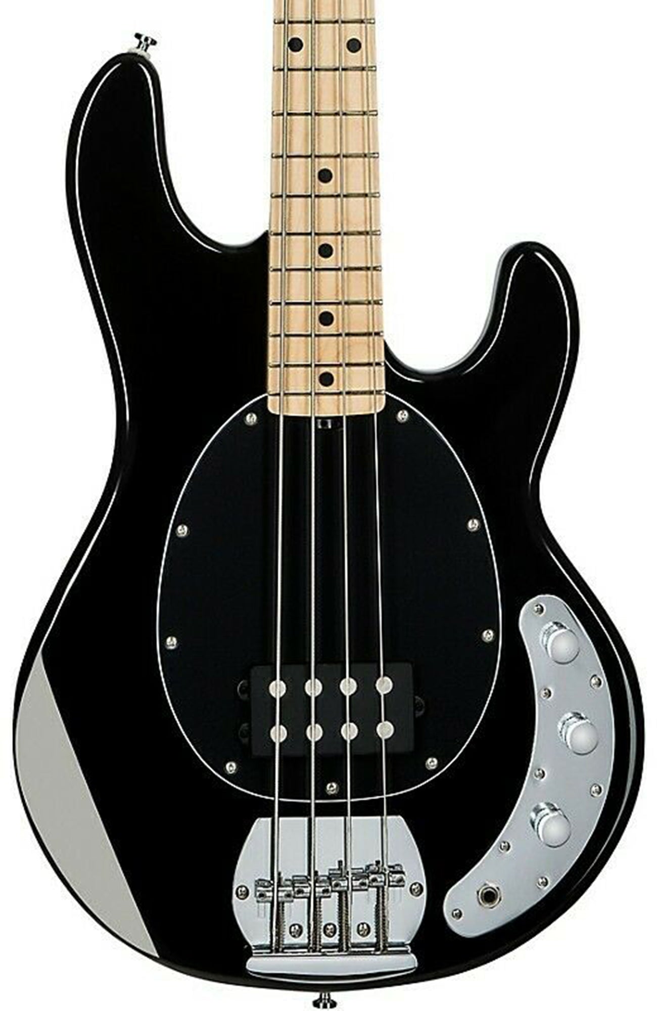 Sterling by Music Man RAY4-BK-M1 Bass Guitar StingRay Ray4 (Black)