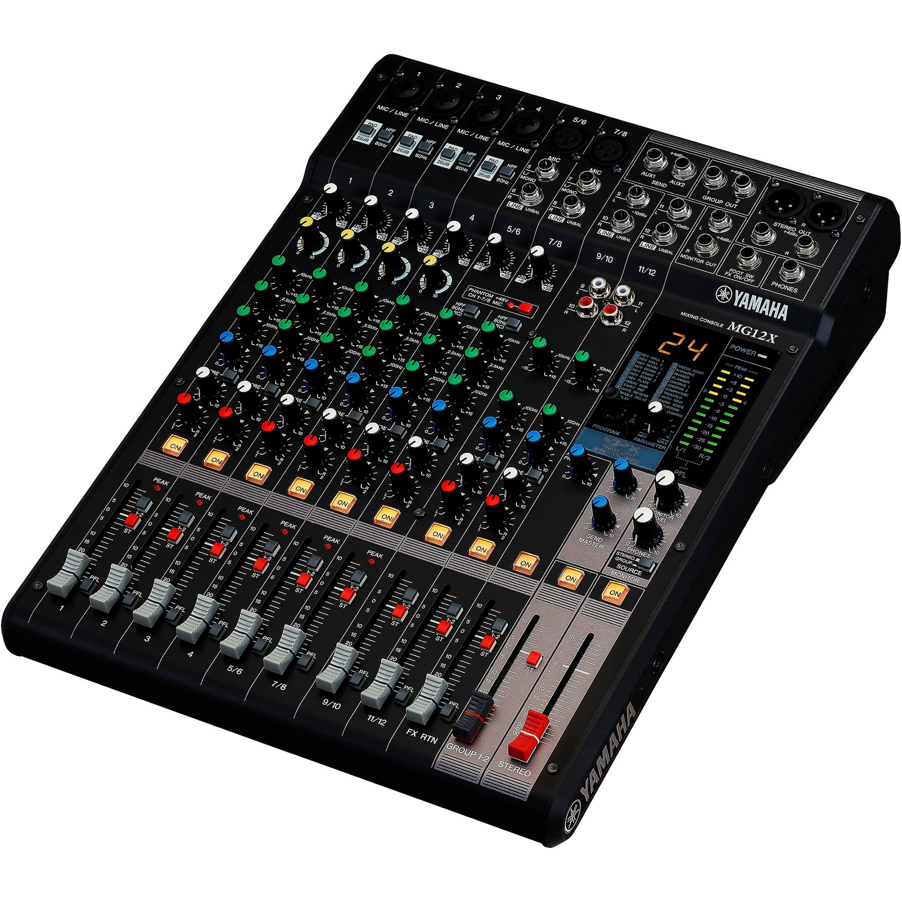 Yamaha MG12X CV Mixer (12 Inputs) - With Effects 3