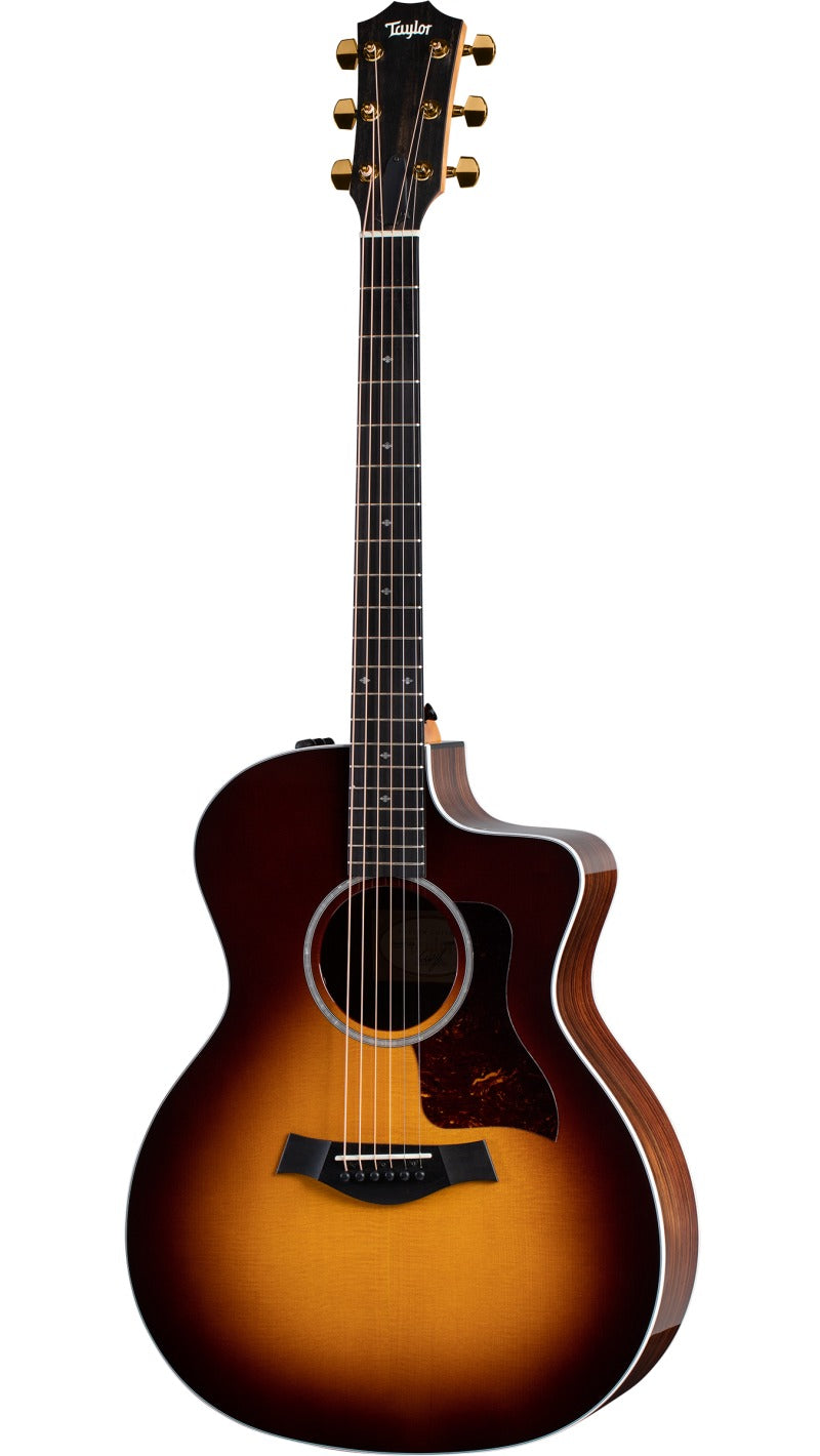 Taylor 214CE Deluxe Acoustic Electric Guitar - Tobacco Sunburst 2
