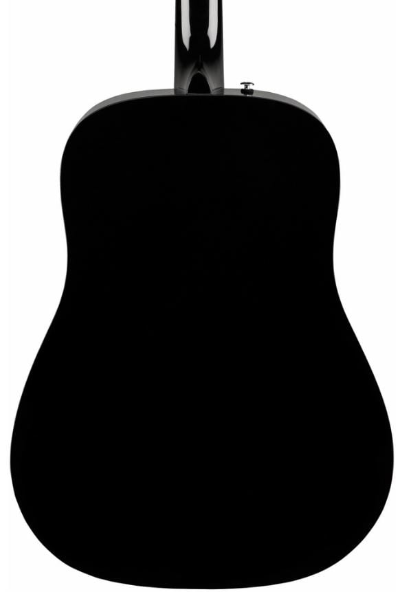 Fender CD-60S Dreadnought Acoustic Guitar Black front view