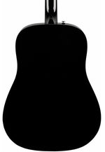 Fender CD-60S Dreadnought Acoustic Guitar Black front view