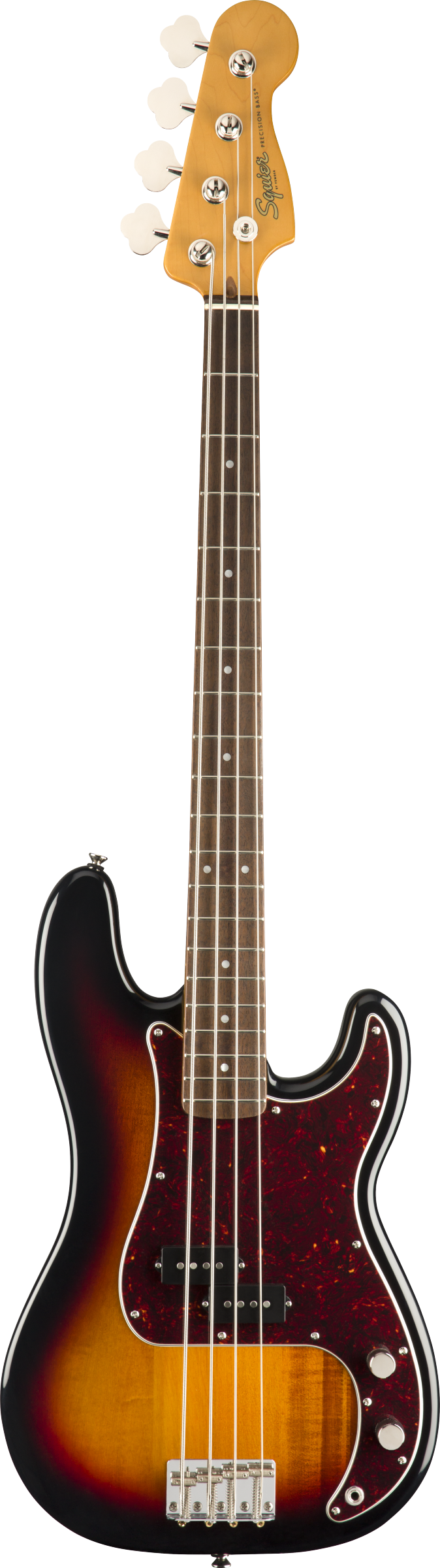 Squier Classic Vibe 60's Precision Bass (Laurel/3-Tone Suburst) 2