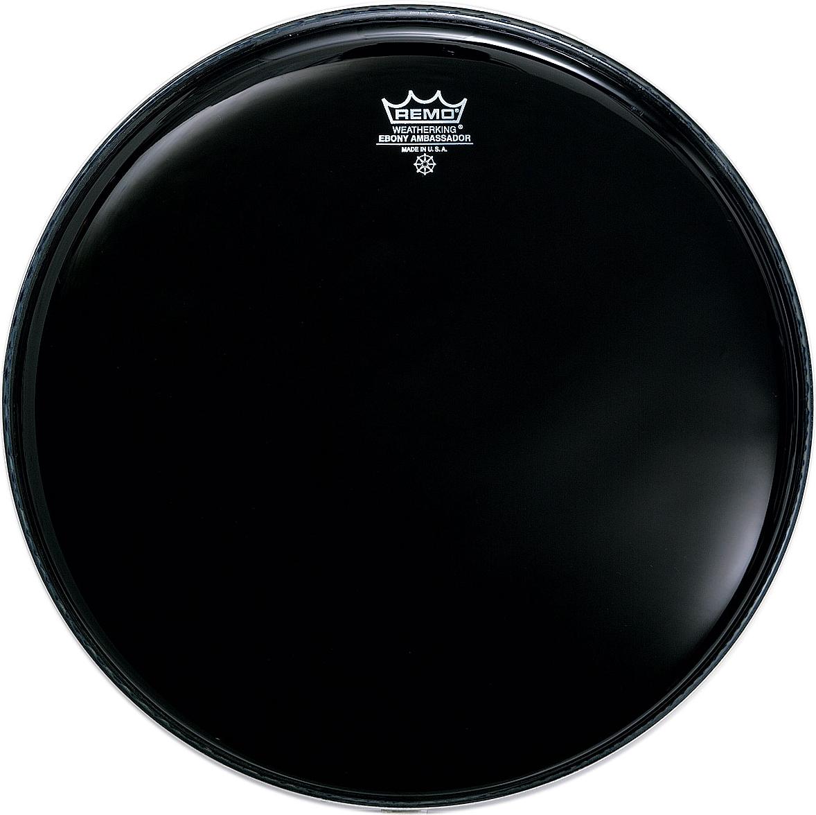 Remo 8\" ES000800 Ambassador Ebony Drum Head
