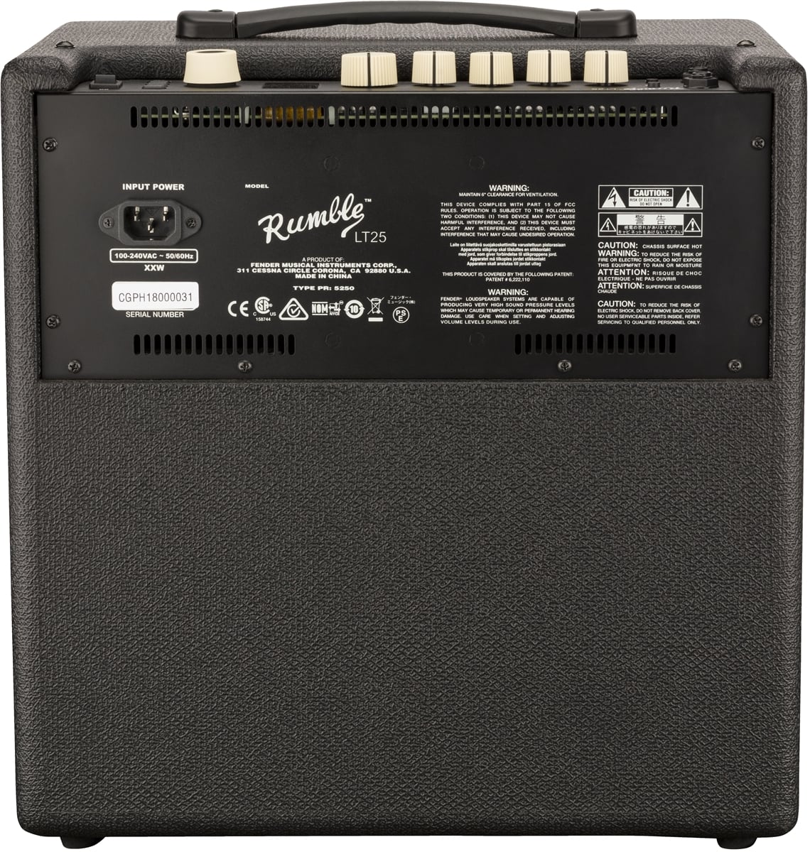 Fender Rumble LT25 Digital Bass Amplifier 2